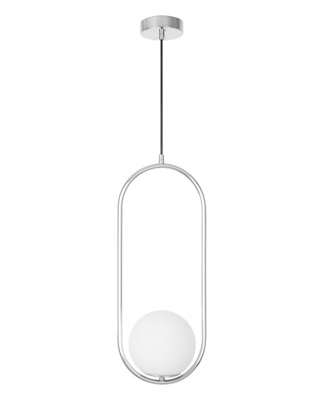 NOWOCZESNA LAMPA WISZĄCA CHROMOWANA VERO 1B