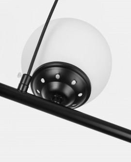 NOWOCZESNA LAMPA WISZĄCA CZARNA FINO W4