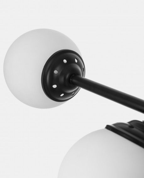 NOWOCZESNA LAMPA WISZĄCA CZARNA FINO W4