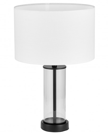 NOWOCZESNA LAMPA NOCNA CZARNA LEONA