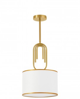 GLAMOUR LAMPA WISZĄCA BIAŁA ZANETTI D30