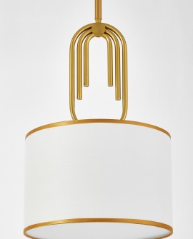 GLAMOUR LAMPA WISZĄCA BIAŁA ZANETTI D30