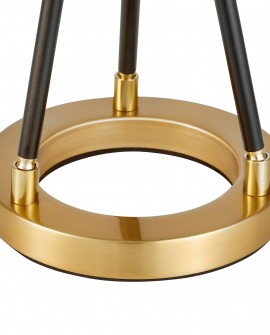 LAMPA NOCNA CZARNO-ZŁOTA BELFORTE