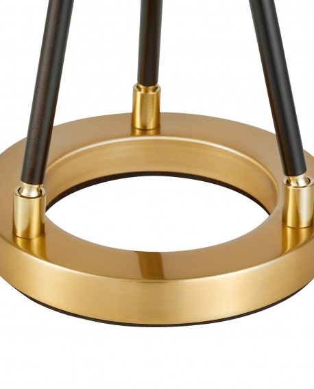 LAMPA NOCNA CZARNO-ZŁOTA BELFORTE