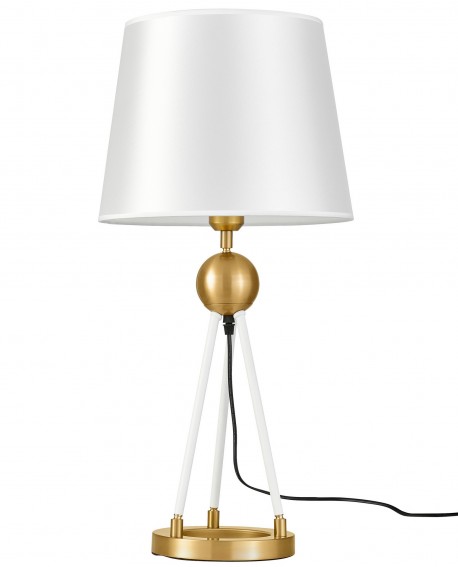 LAMPA NOCNA BIAŁO-ZŁOTA BELFORTE