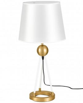 LAMPA NOCNA BIAŁO-ZŁOTA BELFORTE