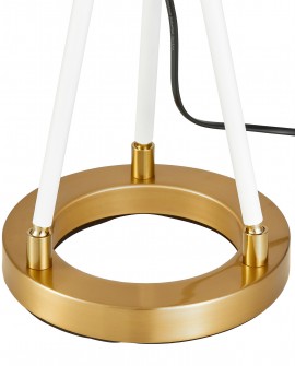 LAMPA NOCNA BIAŁO-ZŁOTA BELFORTE