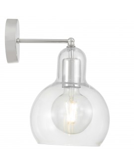 LAMPA ŚCIENNA KINKIET NOWOCZESNY CHROMOWANY MORO 1A