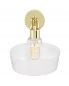 LAMPA ŚCIENNA KINKIET NOWOCZESNY KLASYCZNY ZŁOTY MORO 1D