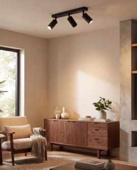 nowoczesna lampa sufitowa Lampit do salonu lub gabinetu funkcjonalne oświetlenie strefowe do codziennego użytku