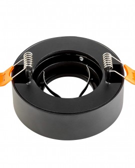 OPRAWA PODTYNKOWA HALOGENOWA DO ZABUDOWY CZARNA CONE SLIM