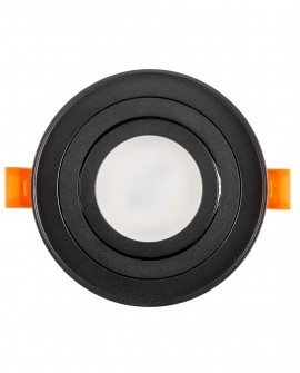 OPRAWA PODTYNKOWA HALOGENOWA DO ZABUDOWY CZARNA CONE SLIM