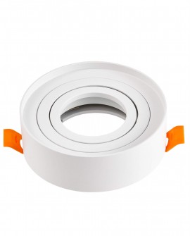 OPRAWA PODTYNKOWA HALOGENOWA DO ZABUDOWY BIAŁA CONE SLIM