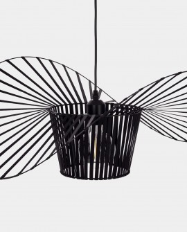 LAMPA WISZĄCA DESIGNERSKA CZARNA SOMBRERO D60