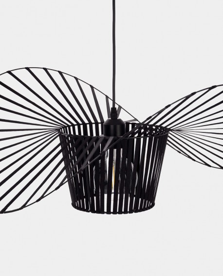 LAMPA WISZĄCA DESIGNERSKA CZARNA SOMBRERO D60