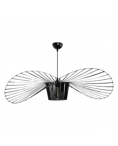 LAMPA WISZĄCA DESIGNERSKA CZARNA FIONA D100