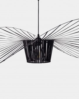 LAMPA WISZĄCA DESIGNERSKA CZARNA SOMBRERO D100