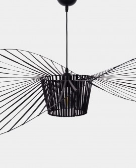 LAMPA WISZĄCA DESIGNERSKA CZARNA FIONA D100