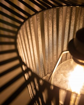 LAMPA WISZĄCA DESIGNERSKA CZARNA FIONA D100