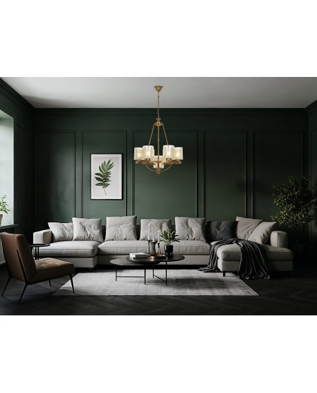 LAMPA WISZĄCA LOFT MOSIĘŻNA SANTINI W7