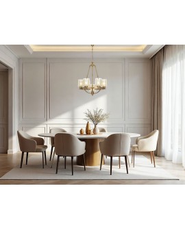 LAMPA WISZĄCA LOFT MOSIĘŻNA SANTINI W7