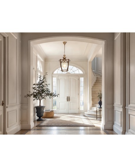 LAMPA WISZĄCA LOFT MOSIĘŻNA BROOKLYN W1