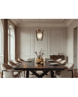 LAMPA WISZĄCA LOFT MOSIĘŻNA BROOKLYN W1