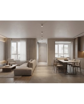 biała oprawa natynkowa spot tuba do sufitu nowoczesna forma do wnętrz producent Lampit model Nuri W1 do oświetlenia punktowego