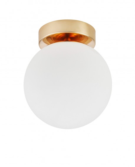 NOWOCZESNA LAMPA SUFITOWA ZŁOTO FREDICA