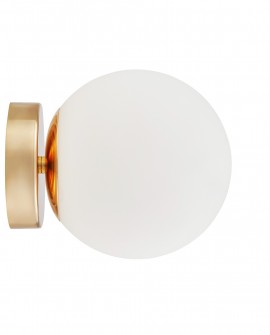 LAMPA ŚCIENNA KINKIET NOWOCZESNY ZŁOTY FREDICA