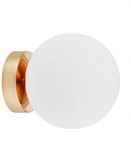 LAMPA ŚCIENNA KINKIET NOWOCZESNY ZŁOTY FREDICA