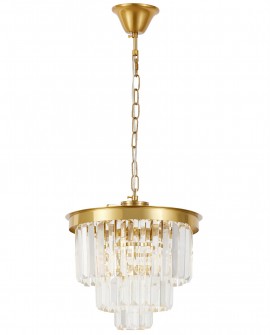 NOWOCZESNY ŻYRANDOL KRYSZTAŁOWY CZARNY CAPRIA D30