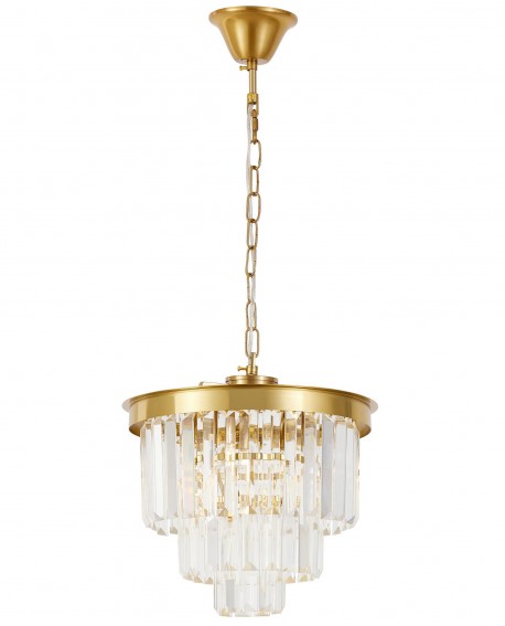 NOWOCZESNY ŻYRANDOL KRYSZTAŁOWY CZARNY CAPRIA D30