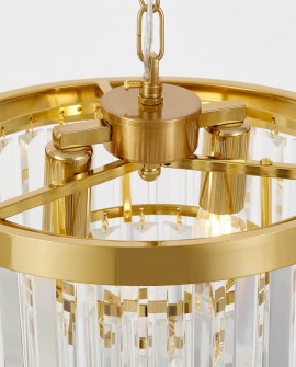 NOWOCZESNY ŻYRANDOL KRYSZTAŁOWY CZARNY CAPRIA D30