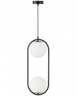 NOWOCZESNA LAMPA WISZĄCA CZARNA VERO 2B