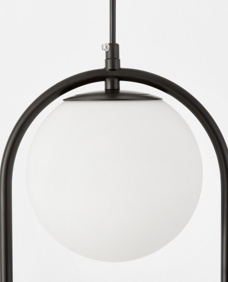 NOWOCZESNA LAMPA WISZĄCA CZARNA VERO 2B