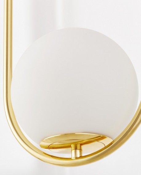 NOWOCZESNA LAMPA WISZĄCA KLASYCZNE ZŁOTO VERO 2B