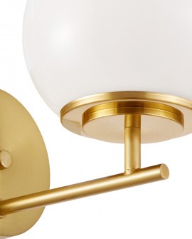 LAMPA ŚCIENNA KINKIET GLAMOUR MOSIĘŻNA ALTONA