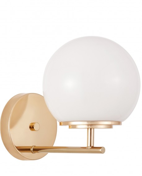 LAMPA ŚCIENNA KINKIET GLAMOUR ZŁOTA ALTONA