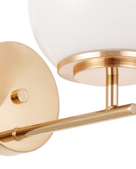 LAMPA ŚCIENNA KINKIET GLAMOUR ZŁOTA ALTONA