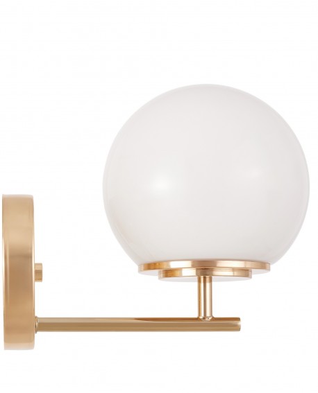 LAMPA ŚCIENNA KINKIET GLAMOUR ZŁOTA ALTONA