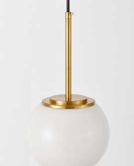 NOWOCZESNA LAMPA WISZĄCA GLAMOUR MOSIĘŻNA ALTONA W1