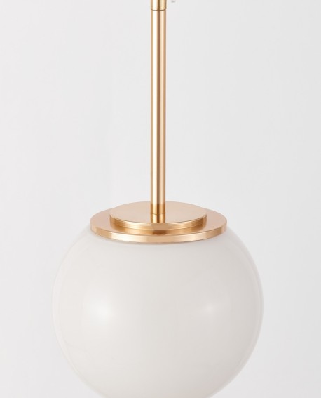 NOWOCZESNA LAMPA WISZĄCA GLAMOUR ZŁOTA ALTONA W1