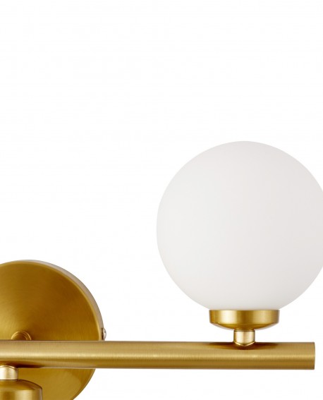 LAMPA ŚCIENNA KINKIET NOWOCZESNY MOSIĘŻNY MARSIADA W3