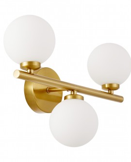 LAMPA ŚCIENNA KINKIET NOWOCZESNY MOSIĘŻNY MARSIADA W3