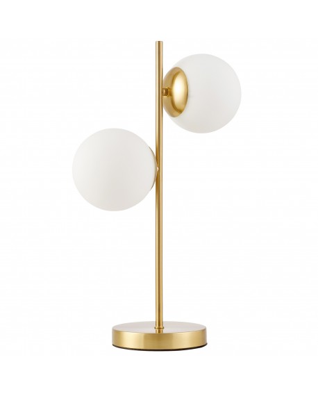 NOWOCZESNA LAMPA BIURKOWA SZCZOTKOWANE ZŁOTO TESO W2