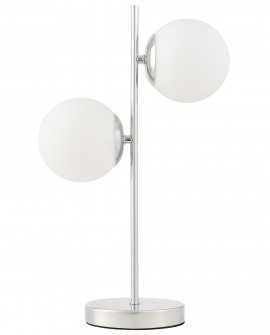 NOWOCZESNA LAMPA BIURKOWA CHROMOWANA TESO W2