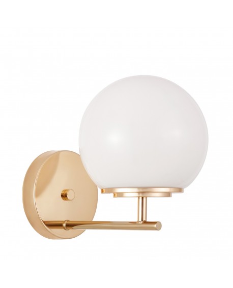 LAMPA ŚCIENNA KINKIET GLAMOUR ZŁOTA ALTONA