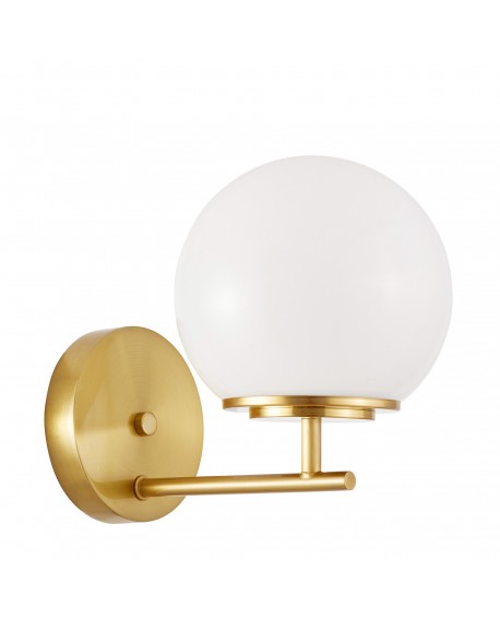 LAMPA ŚCIENNA KINKIET GLAMOUR MOSIĘŻNA ALTONA