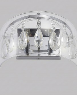 LAMPA ŚCIENNA KINKIET NOWOCZESNY TOSSO CLEAR W1